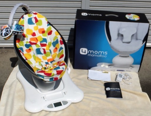 ☆4moms mamaRoo ママルー 電動バウンサー Multi Plush マルチプラッシュ◆自動ゆりかご