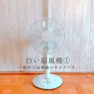 白い扇風機①