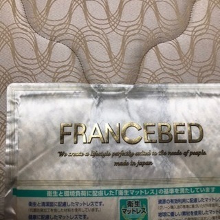 クイーンサイズのボトムデザイン  フランスベッド