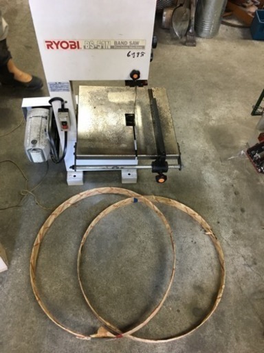旭川発 早い者勝ち 値引き可 バンドソー RYOBI BS-51N 替え刃付き 軽いメンテしてます 動作確認済み