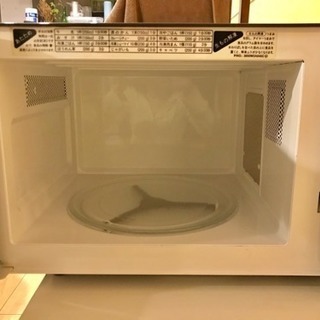 電子レンジ シンプル操作の画像