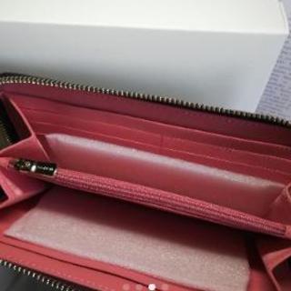 新品COACH長財布　花柄ブラックの画像