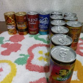 缶コーヒー１２本～１３本