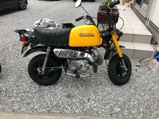 ゴリラ、モンキー、ホンダ50cc 最終値下げ