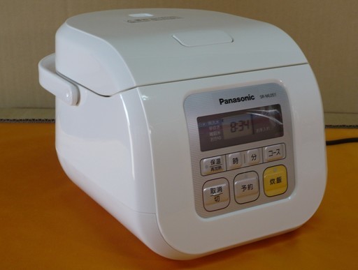 パナソニック　ジャー炊飯器　3合炊き　美品　2012年製