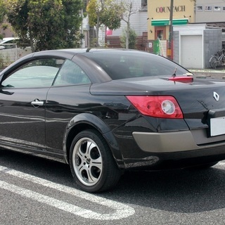 ★車検付きですぐに乗れるルノーのオープンカーを格安でどうぞ！の画像