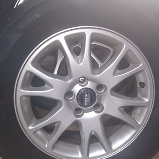 ボルボXC70 純正ホイールタイヤ付 215/65-16 4本セット