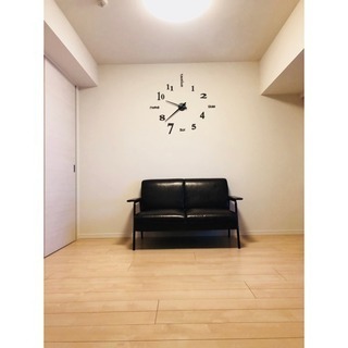 値下げしました🌟シックでオシャレなニトリのソファー🌟の画像