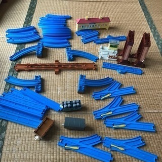 トーマス&ヒロプラレール    レール&グラグラ橋     貨車の画像