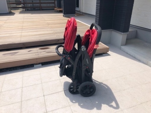 二人乗りベビーカー