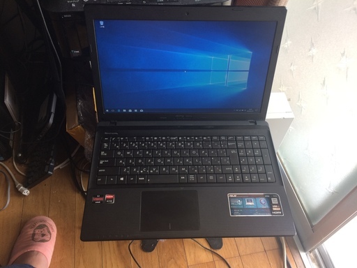 ASUS★X55U-SX007H美品です。テンキー付き　windows10搭載