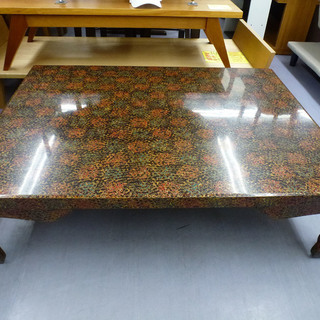 PayPay可 【手稲リサイクル】津軽塗 座卓 ローテーブル 和風テーブル