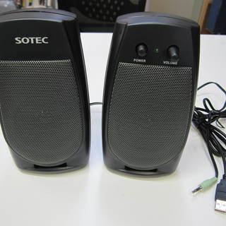 SOTEC　スピーカー　SP120A-01