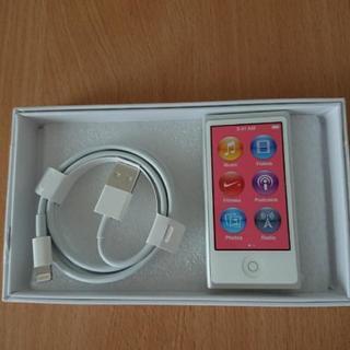 希少 新品未使用 ipod nano 第7世代 シルバー