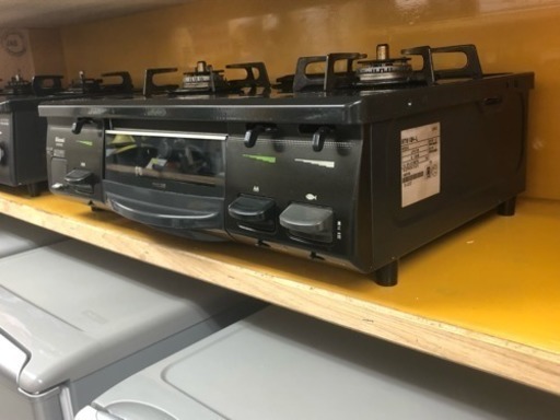 【リサイクルサービス八光　田上店　安心の3か月保証　配達・設置OK】リンナイ　ガスコンロ　RT61GH‐L　LPガス　左強火