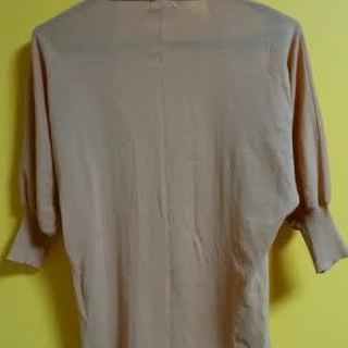 ロペピクニック カーディガン サーモンピンク 38サイズの画像