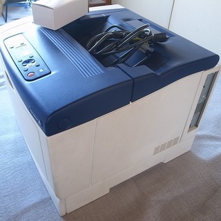 A3カラーレーザープリンター 富士ゼロックス C3350　予備トナー（ブラック）付　両面印刷ユニット付　トナー回収ボトル交換済の画像