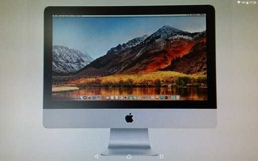 21.5インチiMac Retina 4Kディスプレイ