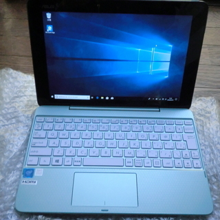 10.1型Windows 2in1 タブレットPC ASUS 2in1 T101HA キーボード2つ 美品