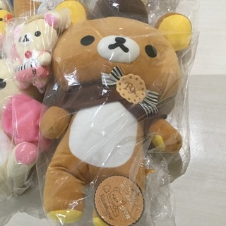 リラックマ ぬいぐるみ 特大サイズ ５体の画像