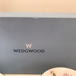 【超美品】ウェッジウッド★ワイルドストロベリー★ペアティーカップの画像