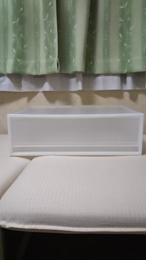 【ほぼ新品】無印良品 PP収納ケース 横ワイド・小