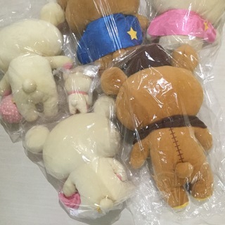 リラックマ ぬいぐるみ 特大サイズ ５体の画像