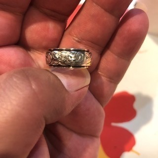 シルバー指輪ハワイアンジュエリーです。の画像