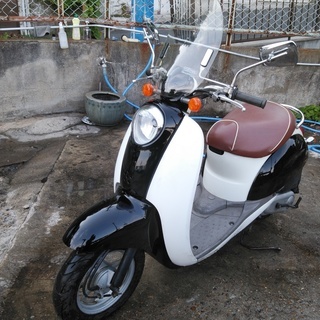 ☆☆ホンダクレアスクーピー　AF55　黒　かわいい風防付いてます♪