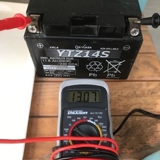 日本製  GSユアサ  中古バッテリー  YTZ14S