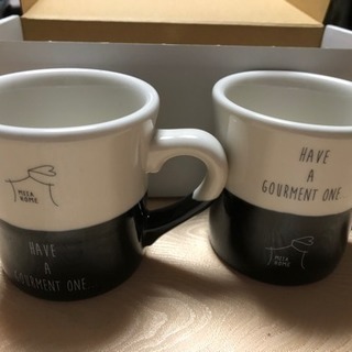 【未使用】ペアーマグカップ