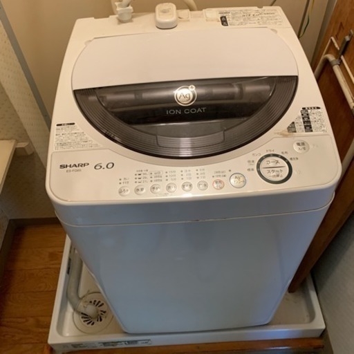格安！洗濯機 6kg シャープ SHARP製
