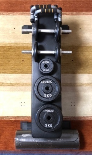 アイロテックダンベル ベンチ マット プッシュアップバー