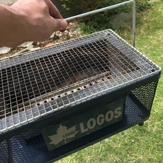 【決定しました】卓上 炭焼き グリル バーベキューコンロ logosの画像