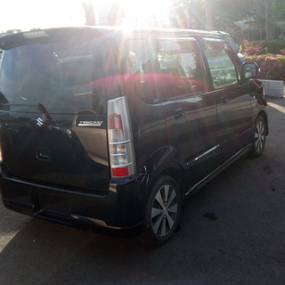 ☆格安保証9800円～☆総額29.8万円で乗れる☆2年車検付き☆MH22S☆黒☆ワゴンRスティングレーターボの画像