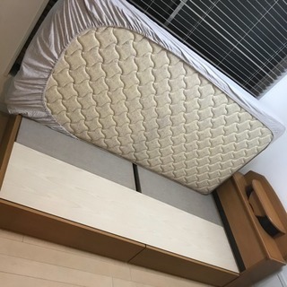 【フランスベッド】シングルベッド+マットレス