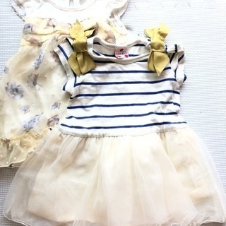 70/80程度 女の子服8枚