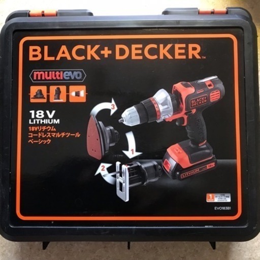 ブラックアンドデッカーマルチツール ベーシック 18V