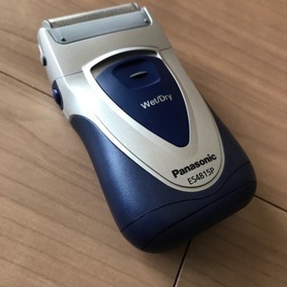 電気シェーバー 新品の替え刃付き 出張・旅行用の画像