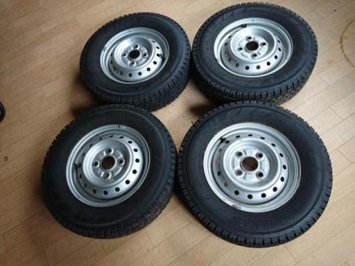 スタッドレスタイヤ、ホイール  145R12