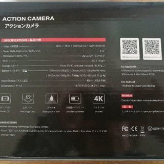 アクションカメラ📷4K Wi-Fi 防水の画像