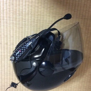 サインハウスB+COM ヘルメット装着済み。おまけ付き  の画像