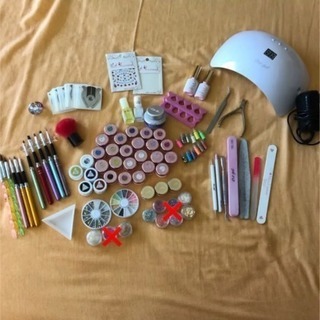 美品✩ネイルセット ライト付き✩