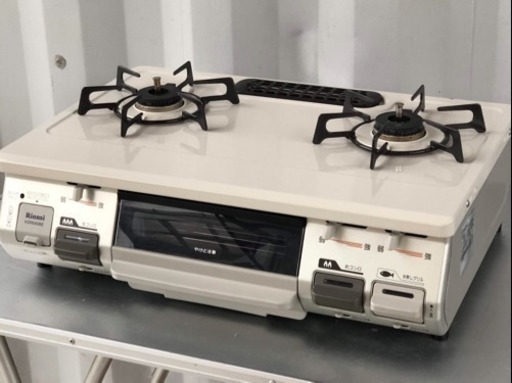 美品！リンナイ 都市ガスコンロ◇2017年製◇ガステーブル◇RT64JH