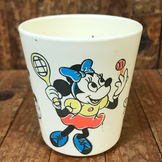 【送料無料】ディズニー★プラスティックマグ★コップ★ミッキーマウス★ミニーマウス★ドナルドダック★ヴィンテージ★アメリカン雑貨の画像
