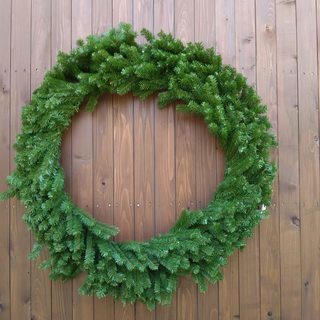造花クリスマスリース　土台　直径約120cm