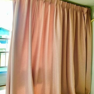 美品。KEYUCAカーテンピンク。