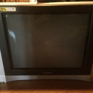 19型アナログテレビとデジタルチューナー