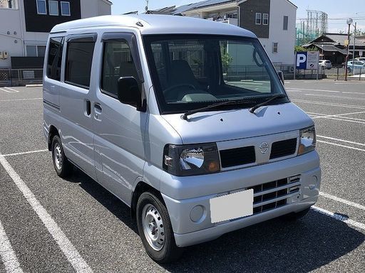 軽バン軽トラ ミニキャブクリッパー23年DUNLOP 145R12 2本送料込⭐️ 日産 クリッパーバン ハイルーフ AT シルバー オーディオ PW PS