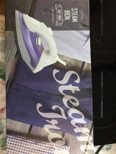 YAMAZEN  STEAM IRON スチームアイロン  ZAE-(V)